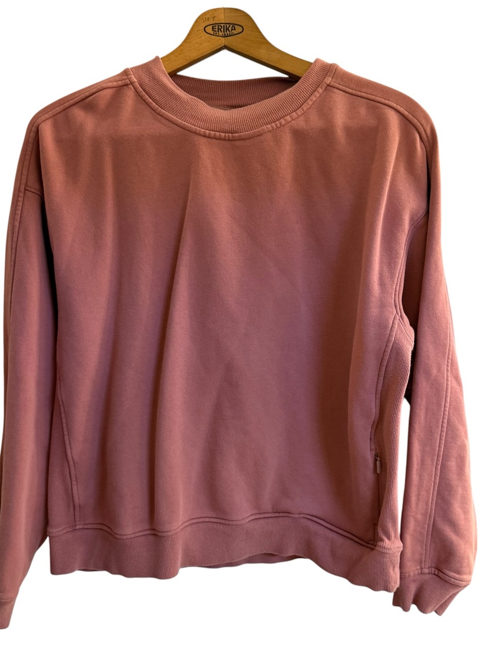 Lululemon Chill On Pullover Sweatshirt Quicksand Size 10. Mauve color